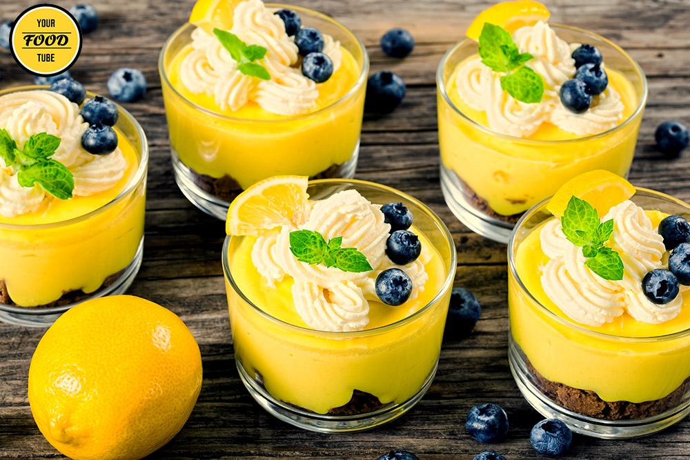 Mon ngon de lam: Cheesecake mousse chanh vang hinh anh