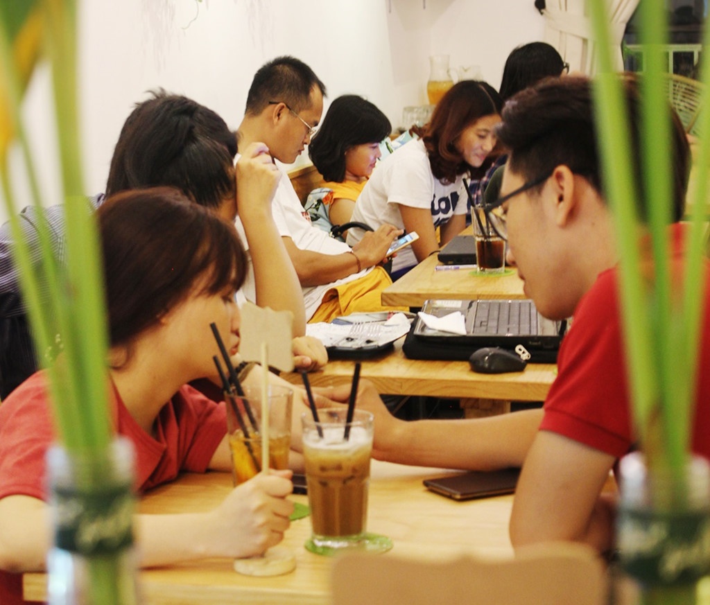 Cà phê làm việc ảnh 2 Ca phe lam viec anh 2