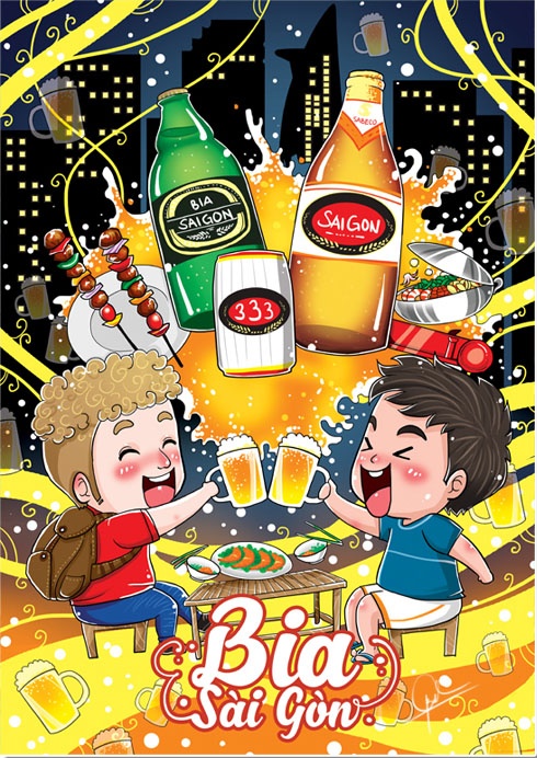 Du lich Sai Gon qua bo anh chibi anh 4