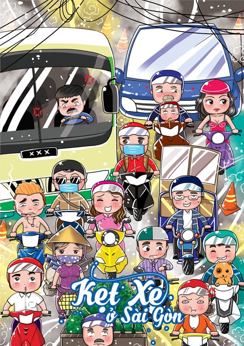 Du lich Sai Gon qua bo anh chibi anh 7