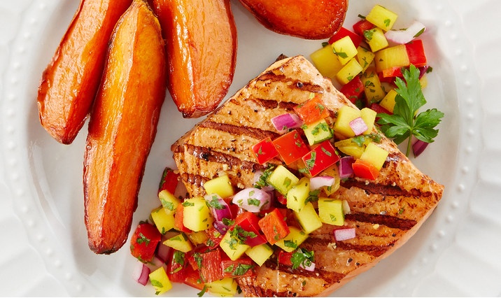 Sot xoai kieu Mexico de lam, la vi hinh anh