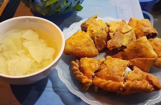 Banh goi noi tieng Ha Noi anh 5