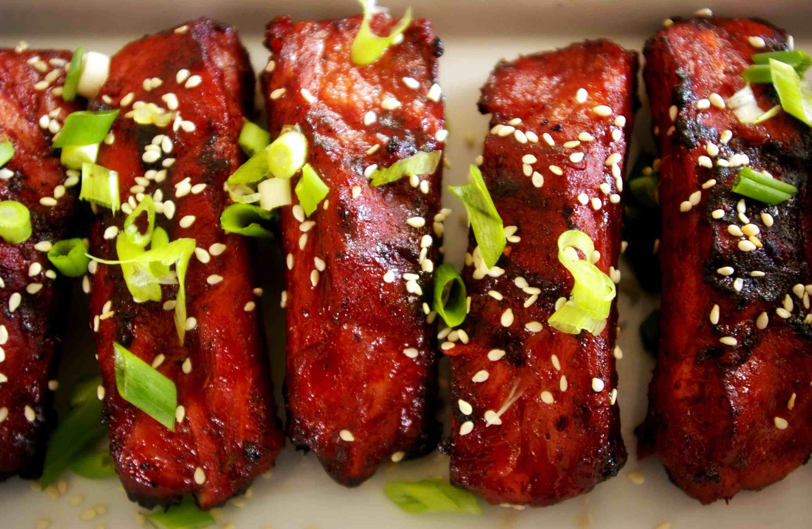 Cach lam suon nuong kieu Hoa thom lung hinh anh