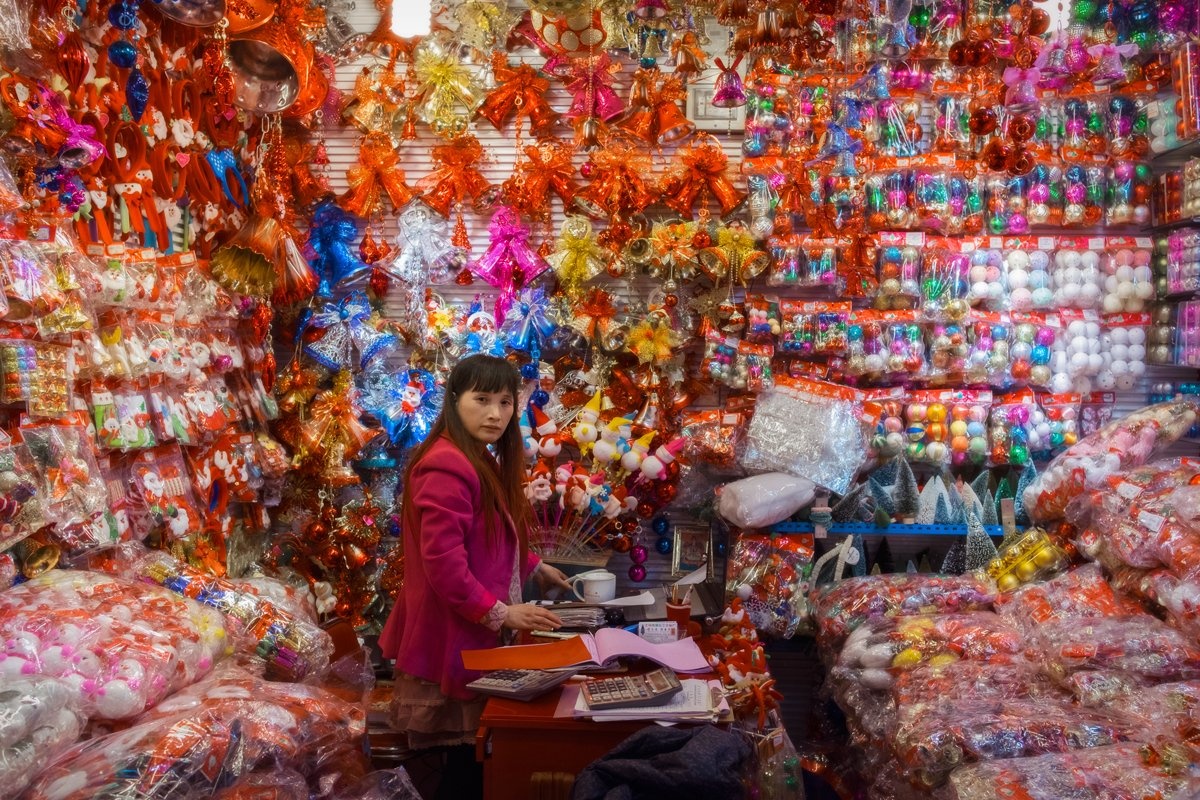 Khu cho ban do 'Made in China' lon nhat the gioi hinh anh