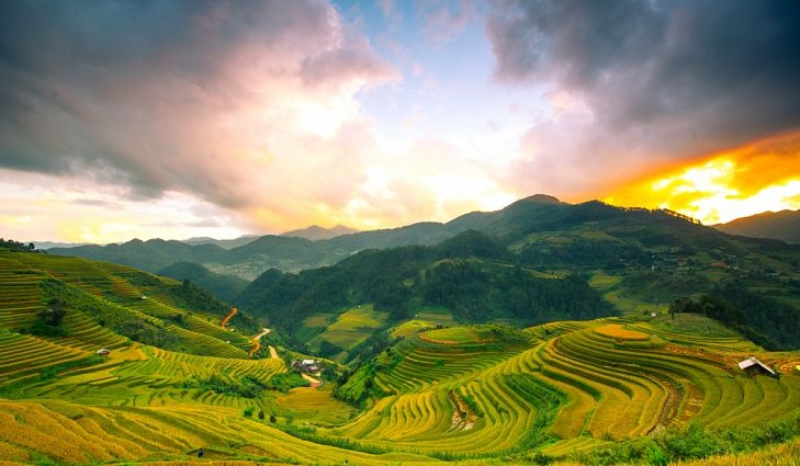 Ruộng bậc thang tuyệt đẹp ở châu Á ảnh 8 Ruong bac thang tuyet dep o chau A anh 8