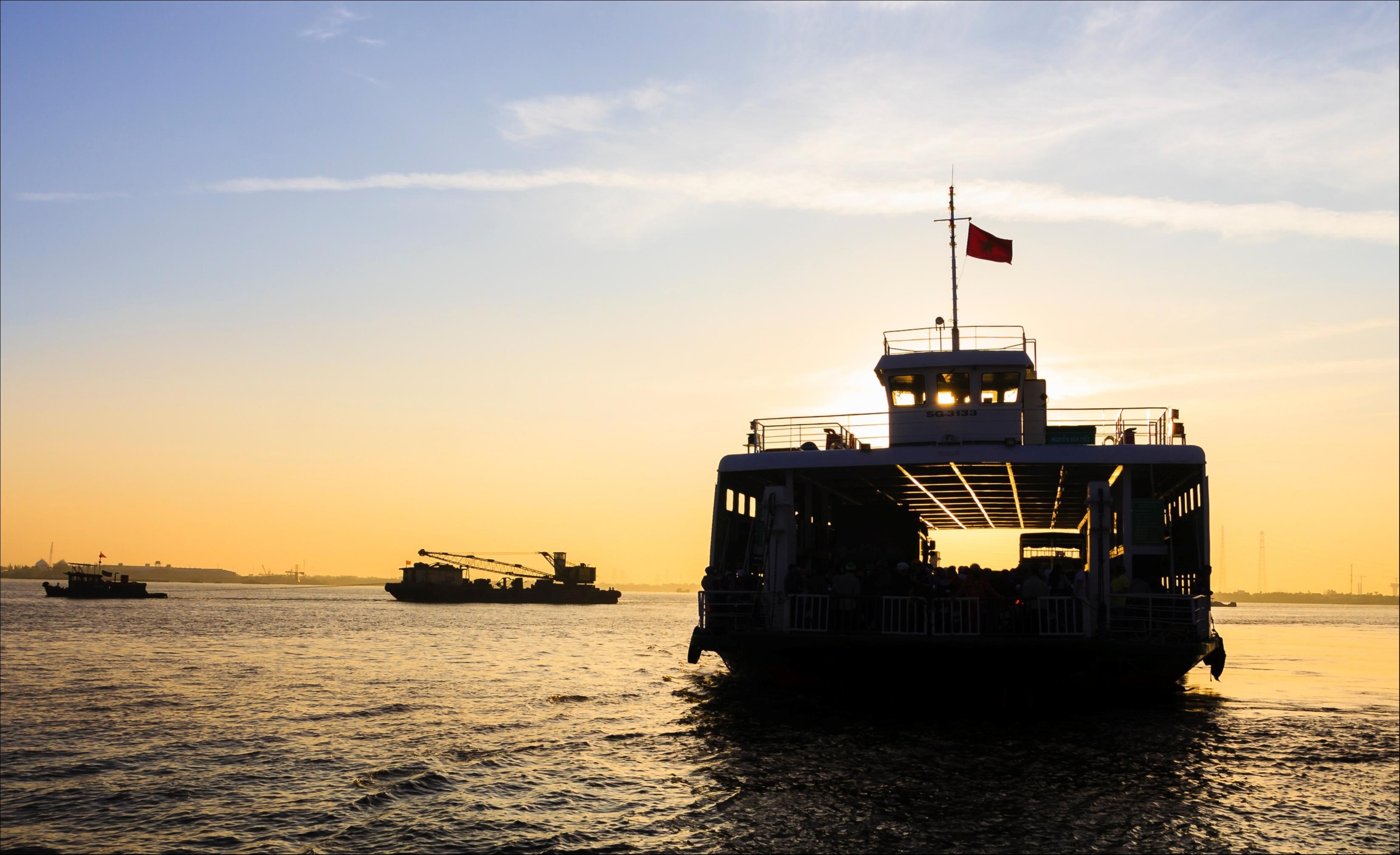 Dòng sông quê hương trong bộ ảnh Dấu ấn Việt Nam ảnh 5 Dong song que huong trong bo anh Dau an Viet Nam anh 5