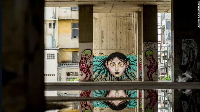 Tòa nhà ma giữa thủ đô Bangkok ảnh 7 Toa nha ma giua thu do Bangkok anh 7