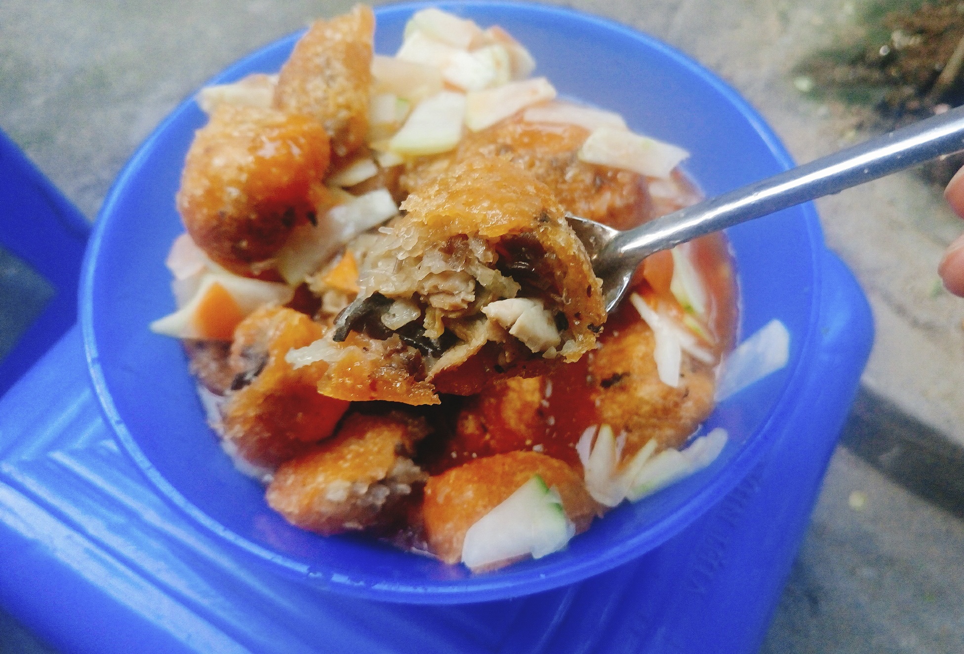 Banh ran mua thu dong anh 2