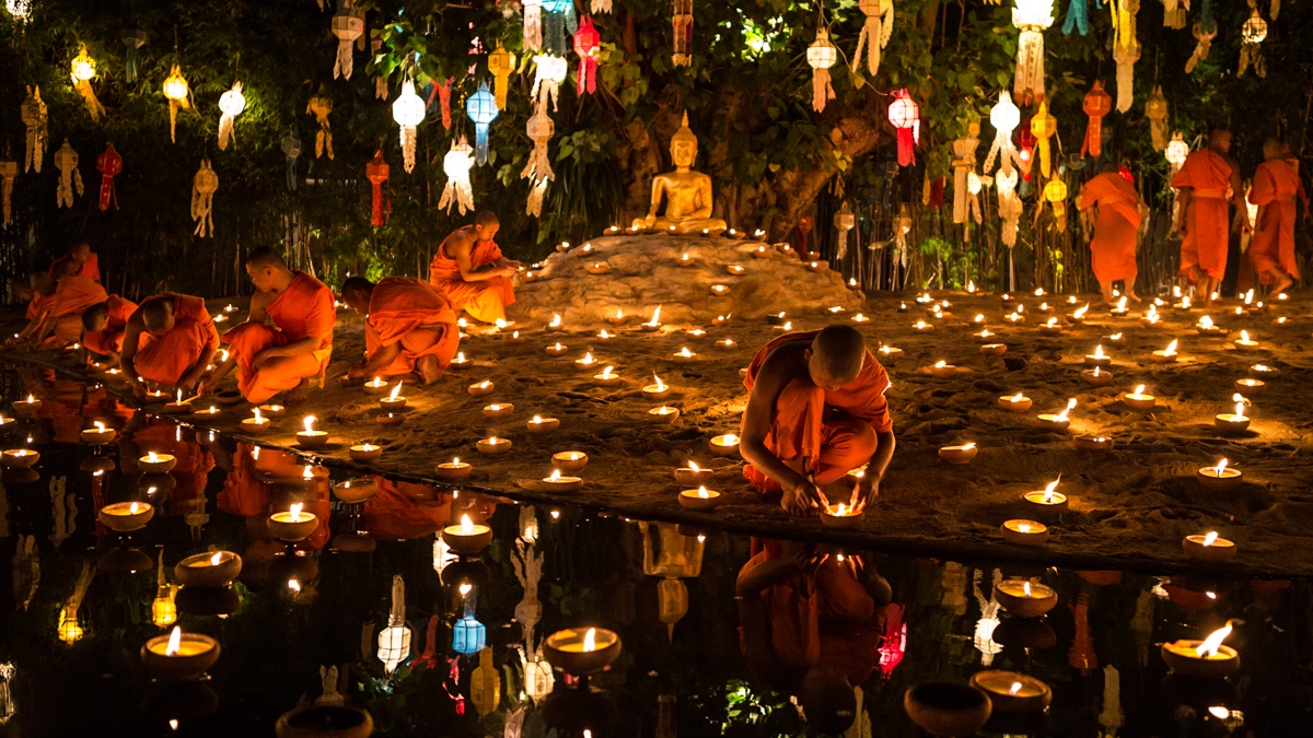 Di ngam Chiang Mai ruc sang trong le Loy Krathong anh 2