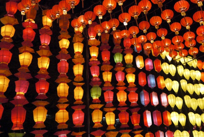 Di ngam Chiang Mai ruc sang trong le Loy Krathong anh 6