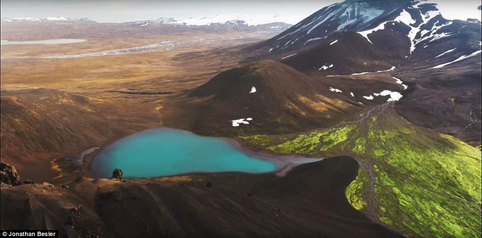 Ve dep ky ao cua Iceland nhin tu flycam anh 6