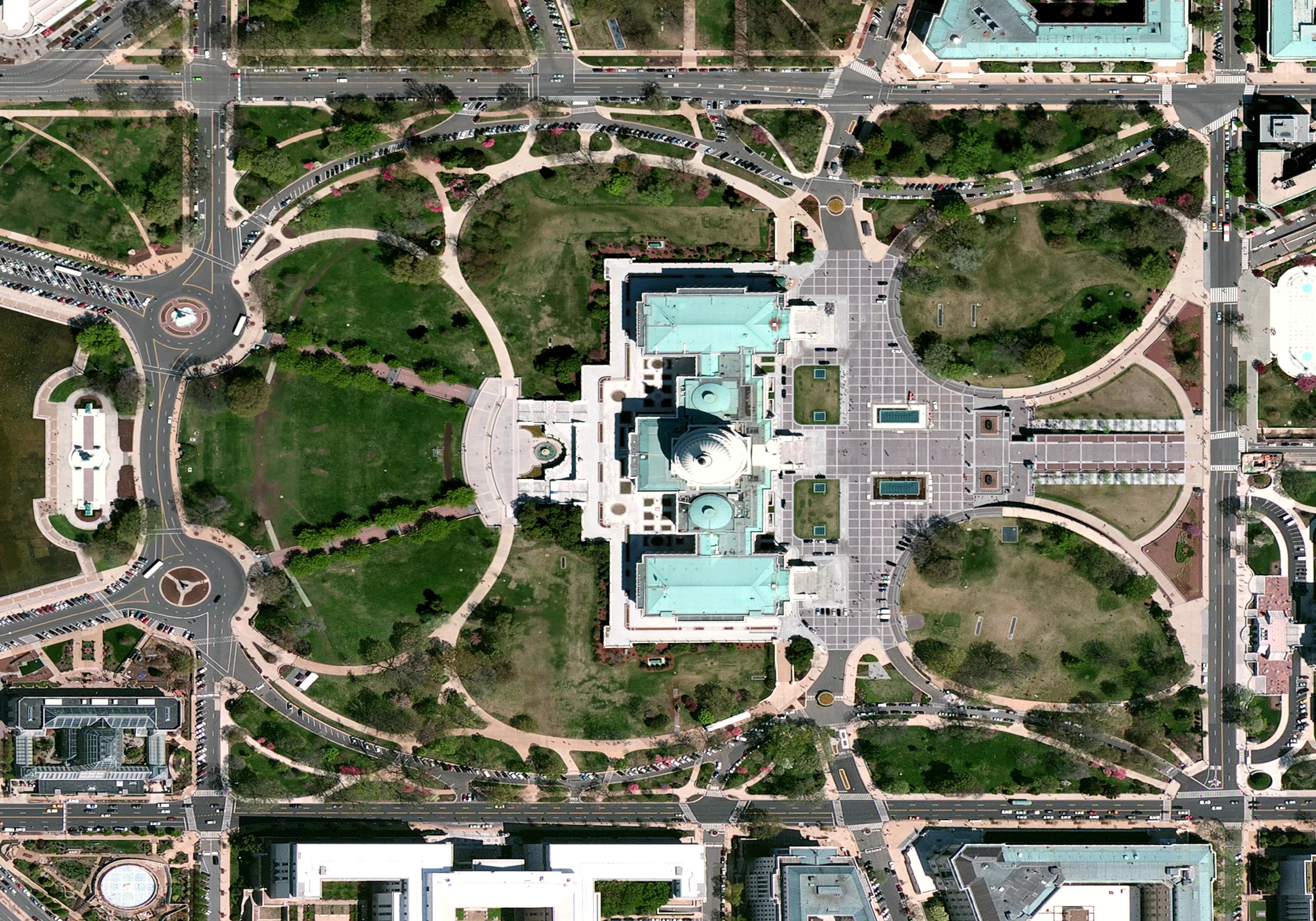 Nhung thanh pho co quy hoach doc dao nhin tu tren cao hinh anh