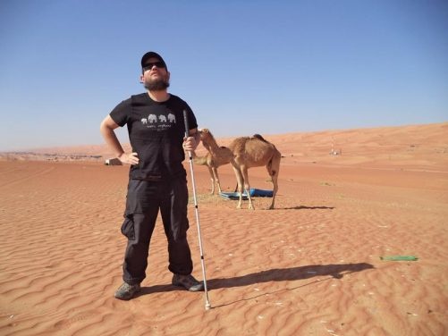 Người đàn ông mù ghé thăm hơn 125 quốc gia ảnh 4 Nguoi dan ong mu ghe tham hon 125 quoc gia anh 4