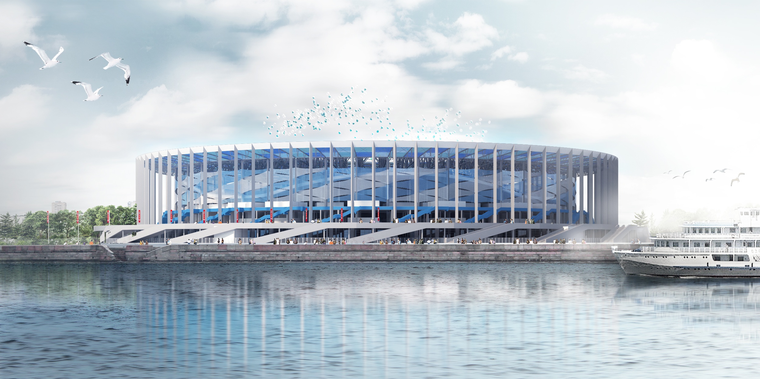 San van dong dien ra cac tran dau World Cup 2018 anh 10