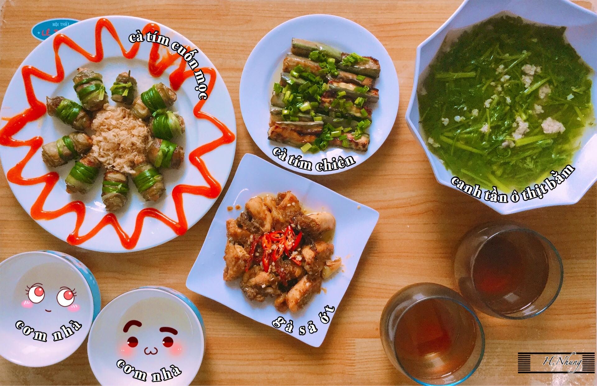 mam com gia dinh anh 4