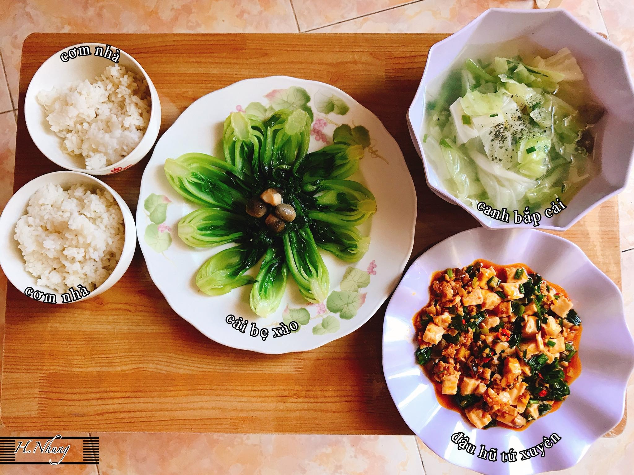 mam com gia dinh anh 5