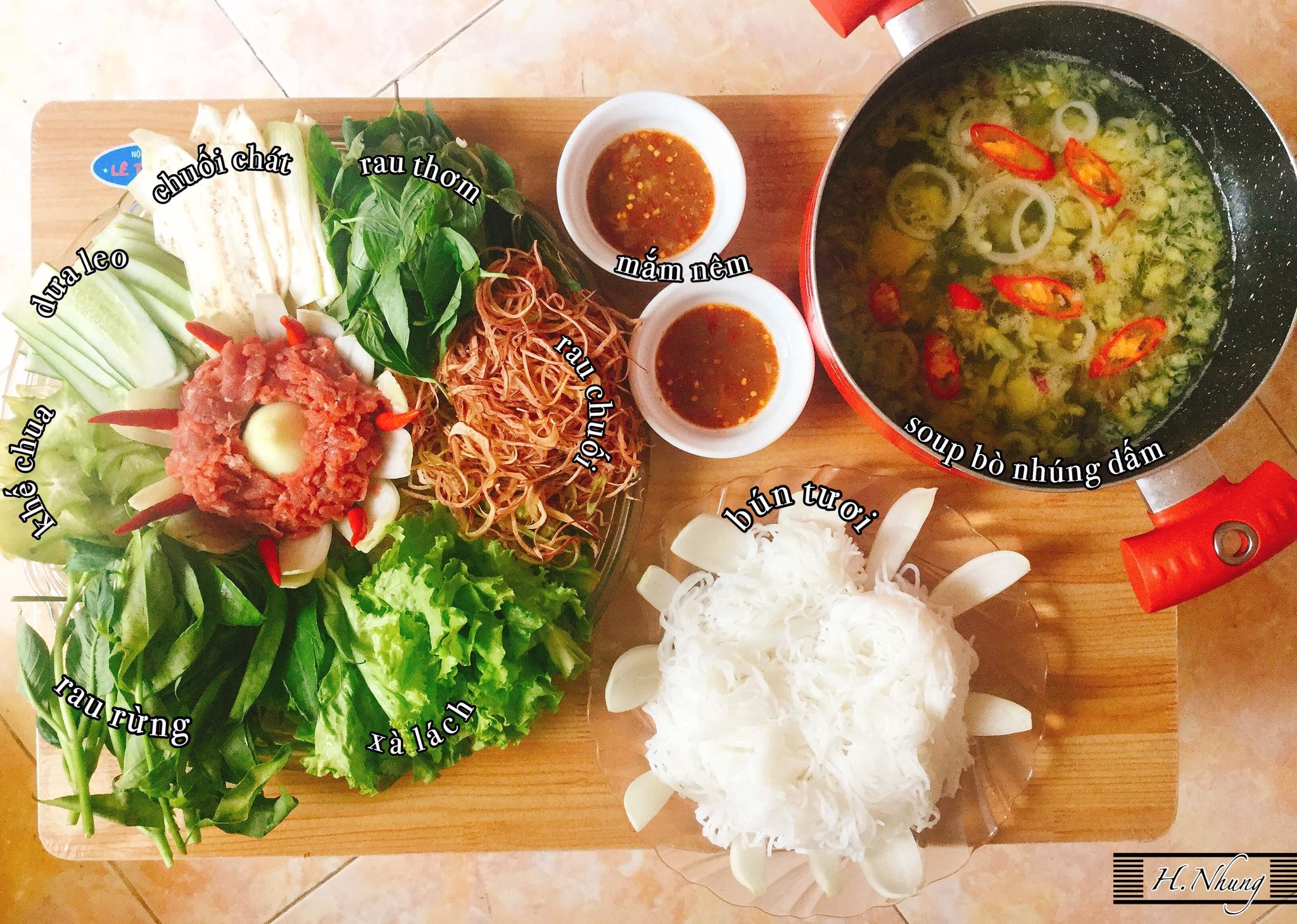 mam com gia dinh anh 9