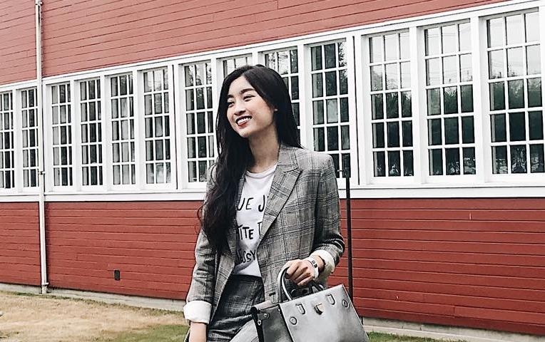 Ngam anh du lich Phap - My tuyet dep cua Hoa hau Do My Linh hinh anh