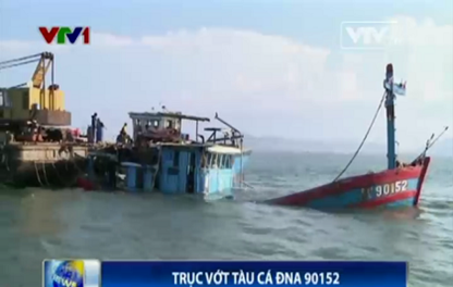 VTV toi 1/6: Truc vot tau ca bi Trung Quoc dam chim hinh anh