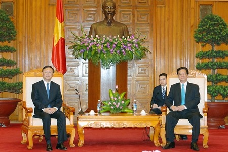 Gap lanh dao Trung Quoc, Thu tuong yeu cau rut gian khoan hinh anh