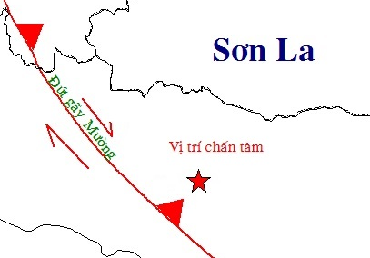 Dong dat 4,3 do richter o Son La hinh anh