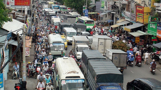 Ket xe gay thiet hai 1,2 ty USD/nam cho TP.HCM hinh anh