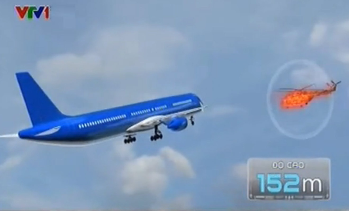 VTV: Mo phong 3 su co hang khong nghiem trong hinh anh