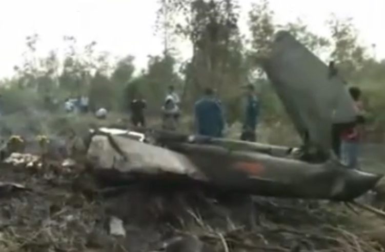 VTV: Hien truong vu roi truc thang UH-1 tai TP HCM hinh anh