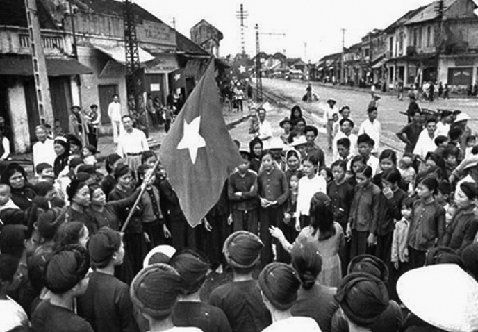 Khong khi Tet Doc lap 1945 o Ha Noi, Sai Gon hinh anh