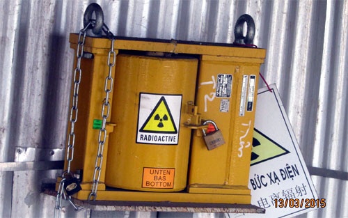 Mat nguon phong xa Cs-137 o Nha may Xi mang Bac Kan hinh anh