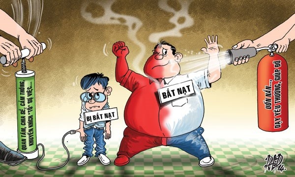 Con bi bat nat o truong, phu huynh noi nong co ich gi? hinh anh