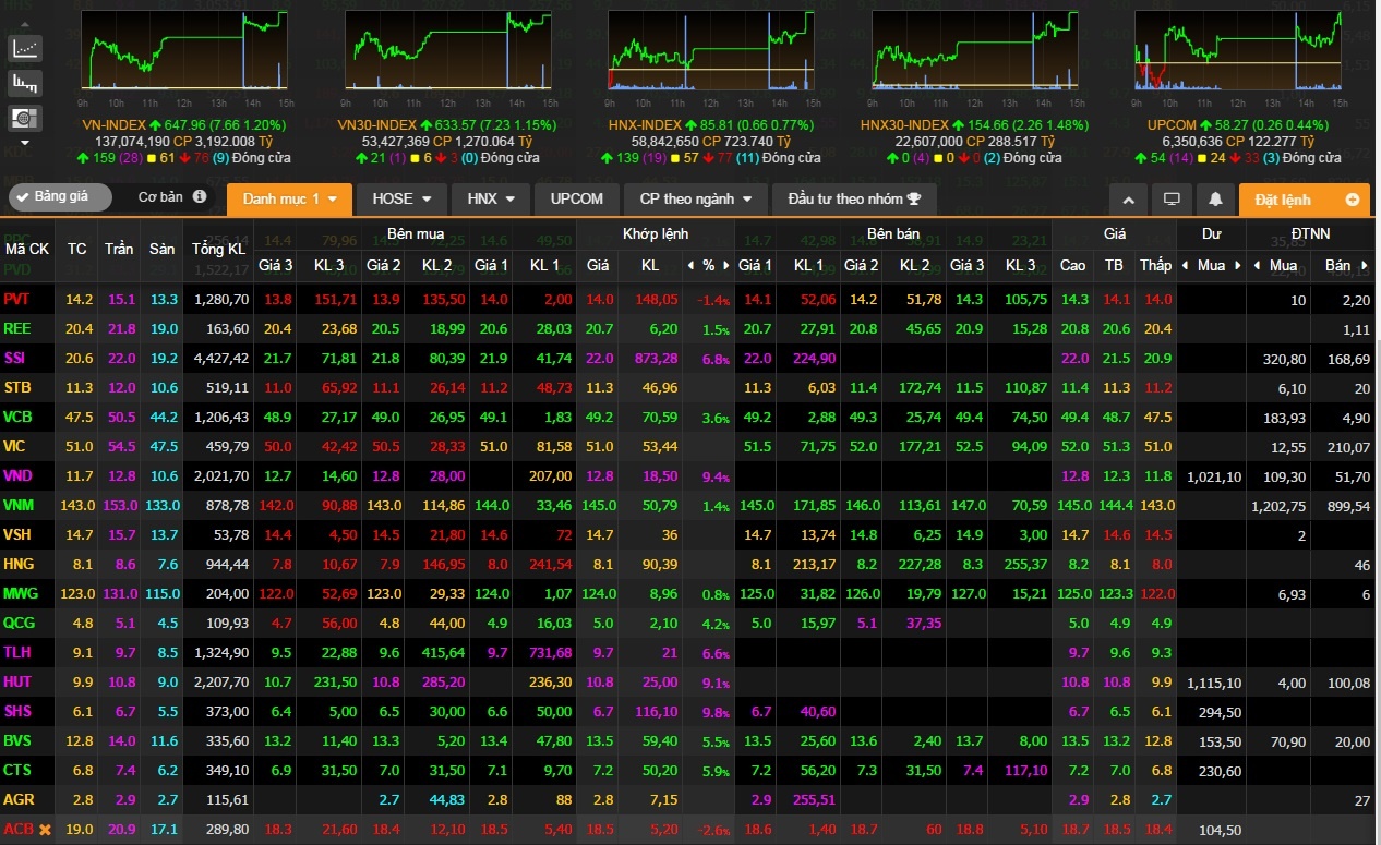 Chung khoan Viet Nam len cao nhat ke tu khung hoang 2008 hinh anh