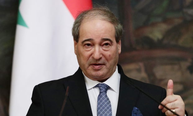 lenh trung phat,  quan chuc cap cao Syria,  Tong thong Assad,  tan Bo truong Ngoai giao Syria anh 1