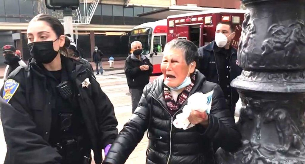 phan biet chung toc,  nguoi My goc A,  San Francisco anh 1