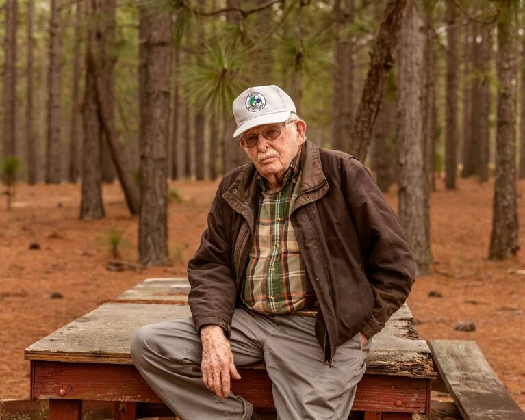 khai thac la thong,  rung thong la dai,  Bac Carolina,  nong dan My anh 2