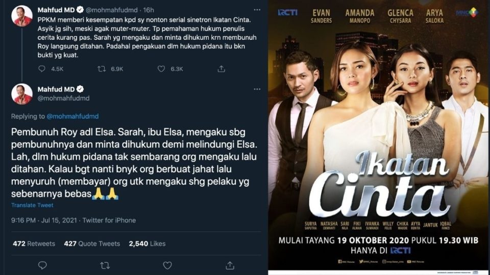 Bo truong Indonesia ban luan ve opera,  dich benh Covid-19 tiep tuc dien bien phuc tap,  nguoi dan buc xuc anh 1