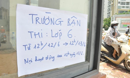 Du kien tuyen sinh lop 6 cua 6 truong 'nong' o Ha Noi hinh anh