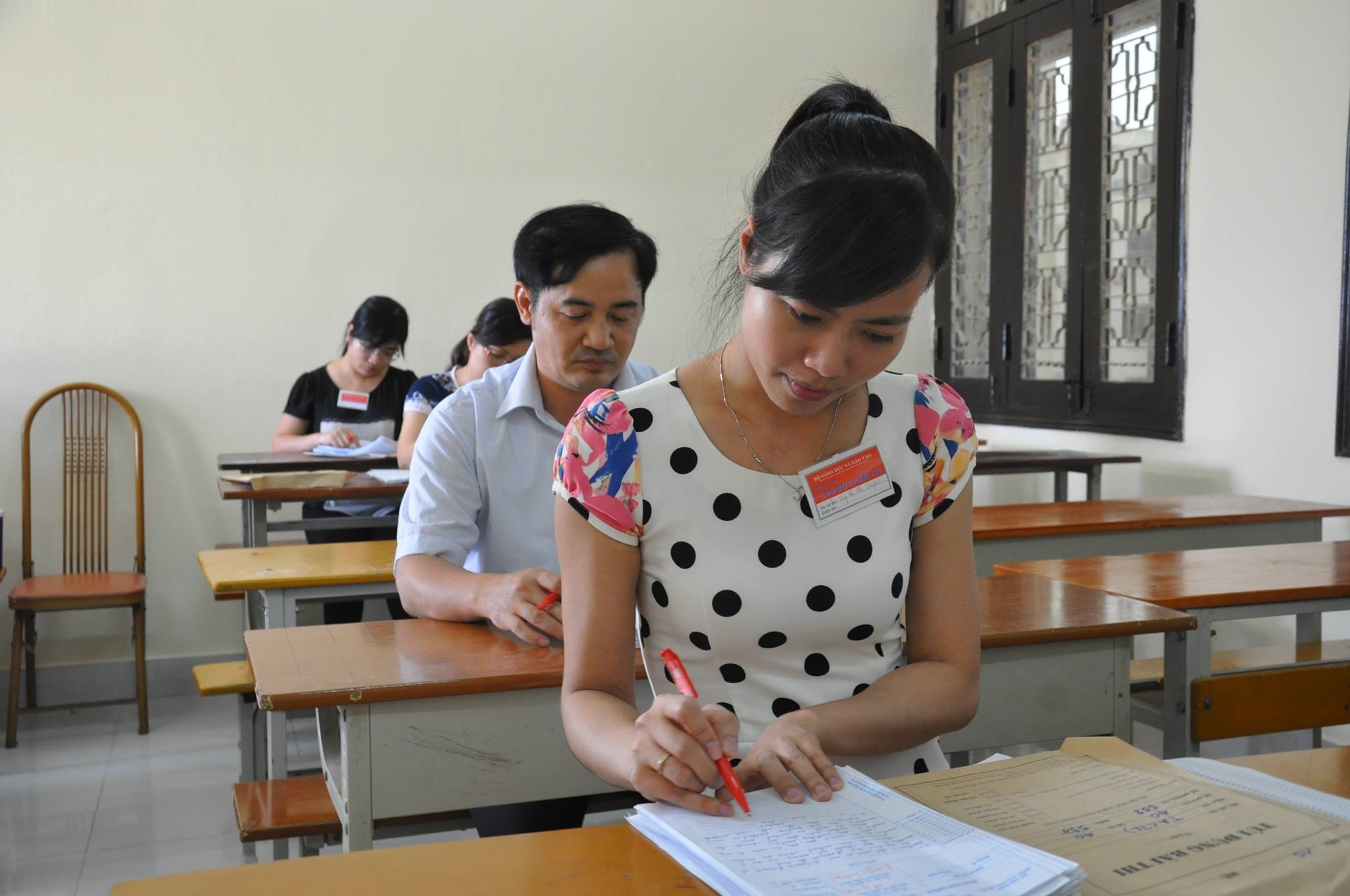 Nop giay trang, thi sinh bi diem 0 mon Ngu van hinh anh