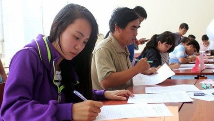 Thi sinh co the den truong THPT dieu chinh nguyen vong hinh anh