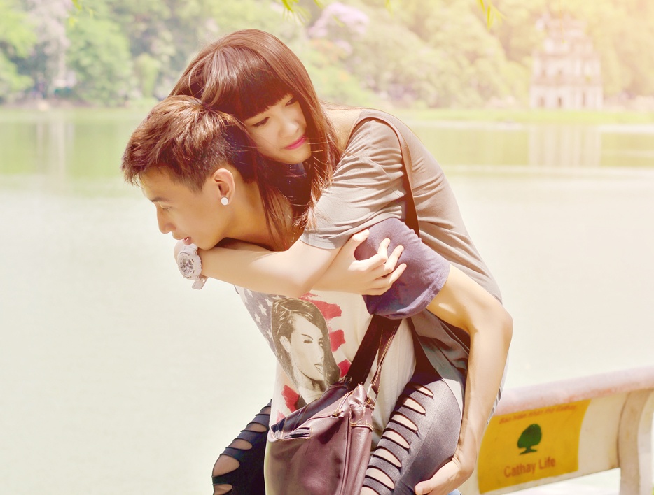 Thu gui em gai du hoc hinh anh