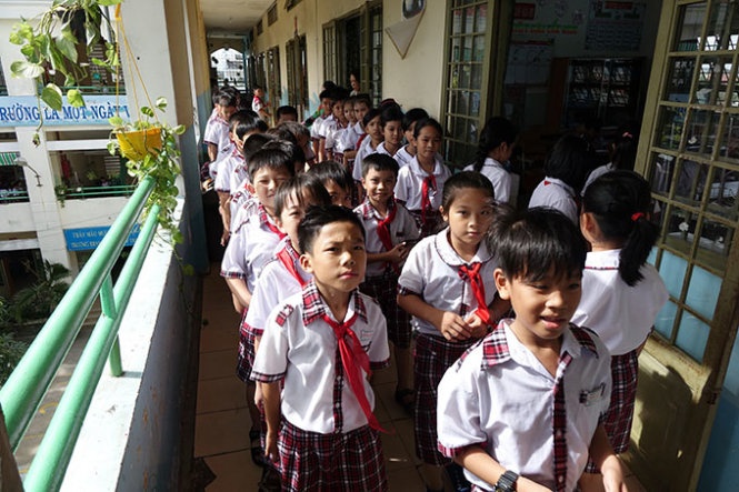 Hoc sinh nhap cu o at, TP HCM bo hoi tai hinh anh
