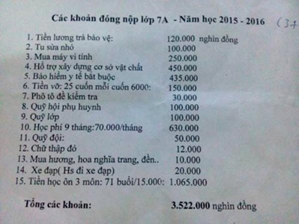 Tam dinh chi cong tac hieu truong vi thu sai quy dinh hinh anh