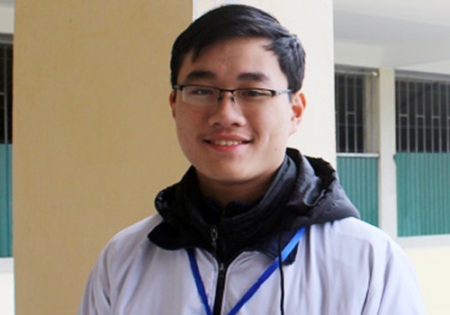 Nam sinh lop 10 dau tien cua Ha Tinh doat giai quoc gia hinh anh