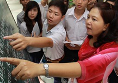 Nhieu hoc sinh chon nghe theo cam tinh hinh anh