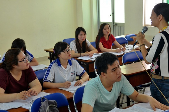 Dao tao su pham xa roi thuc te hinh anh