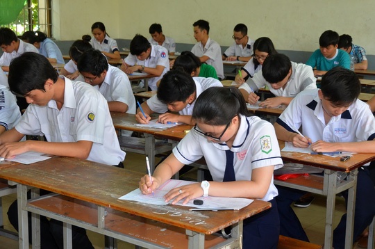 Thi trac nghiem Toan anh 1