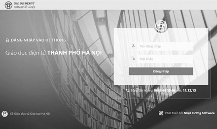 Sổ điểm điện tử ảnh 1 So diem dien tu anh 1