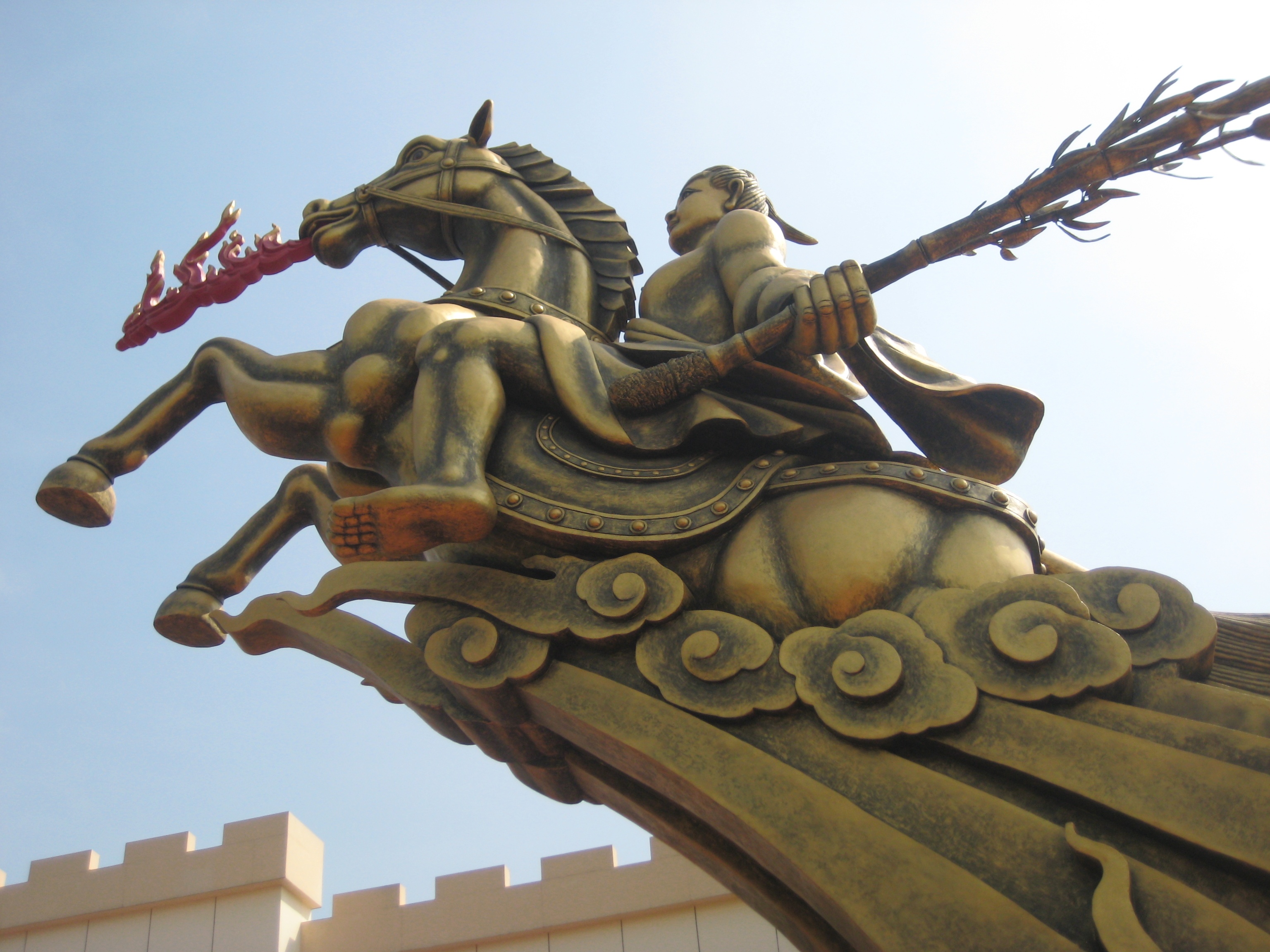 Thanh Giong cuoi ngua sat danh tan giac An hinh anh