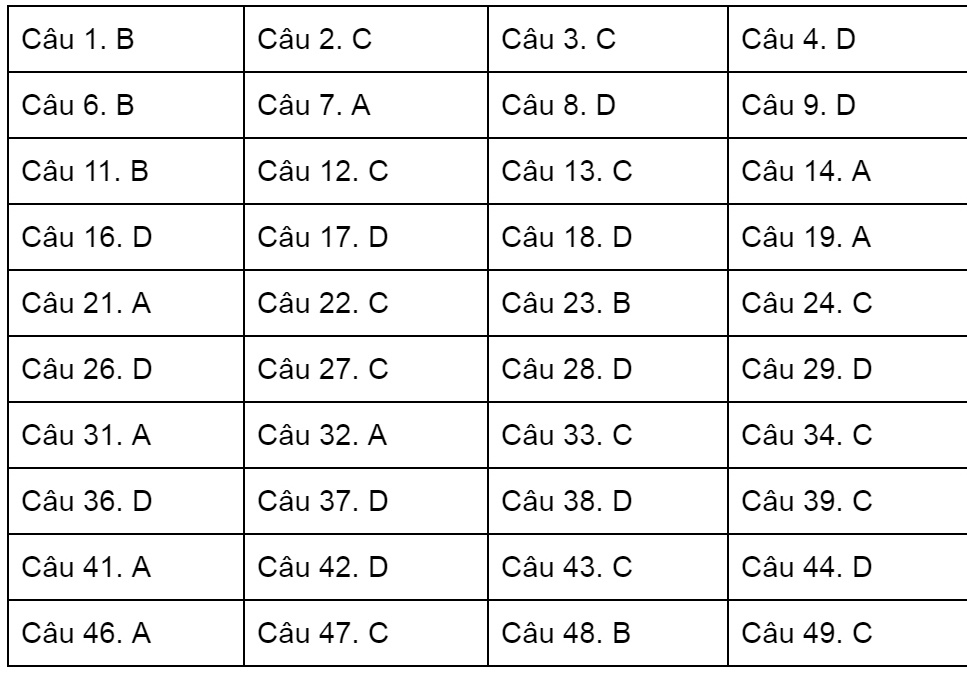 Goi y dap an de thi tham khao THPT quoc gia 2017 hinh anh