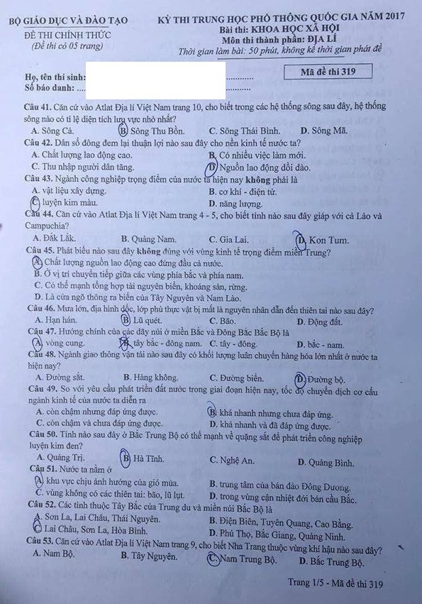 Dap an Dia ly 2017 anh 5